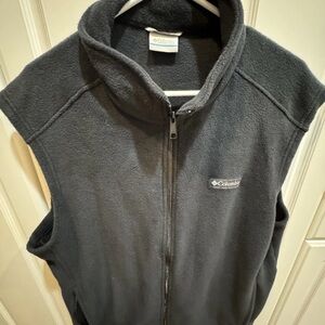 Columbia Charcoal Fleece Vest